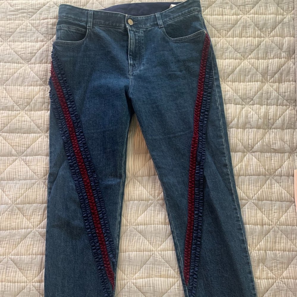 Stella McCartney Unique Applique Jeans